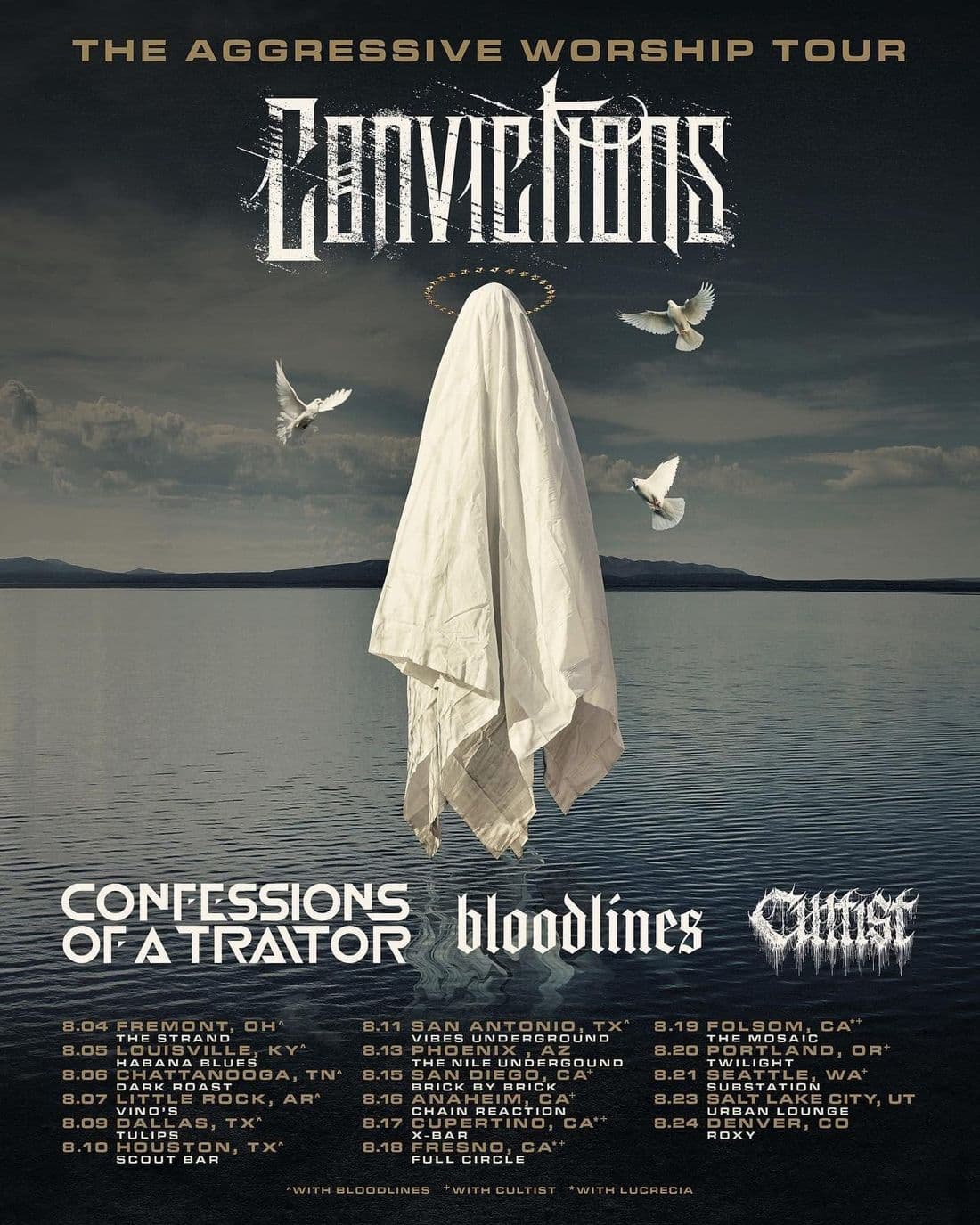 The Aggressive Worship Tour tour poster