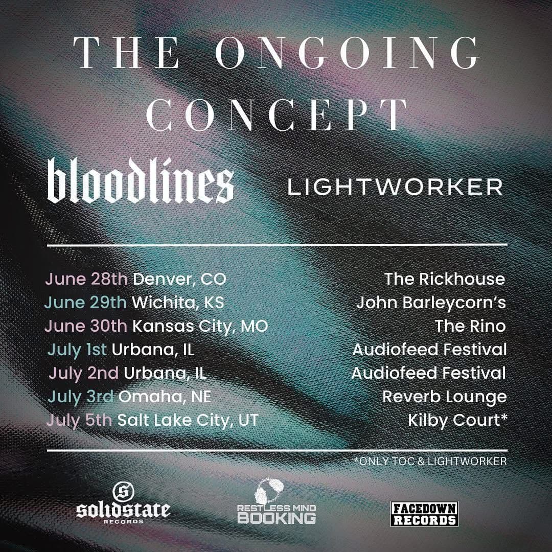 The Ongoing Concept tour poster